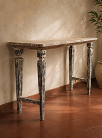 Carved Wooden Table