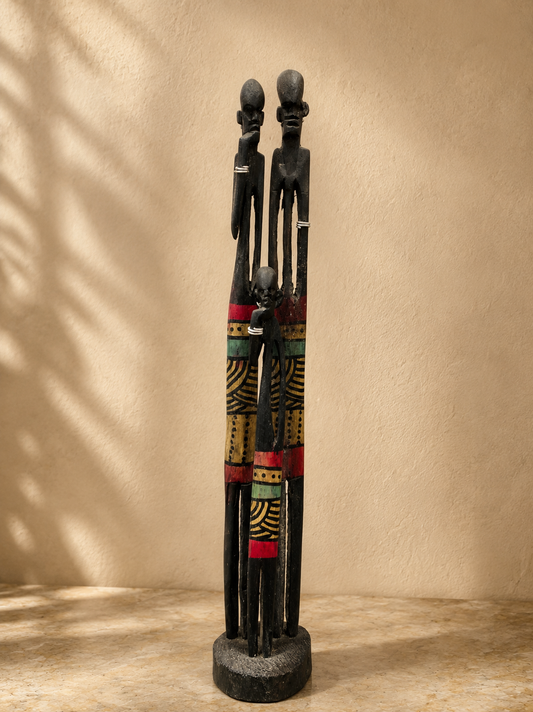 African Tribal Wooden Stand