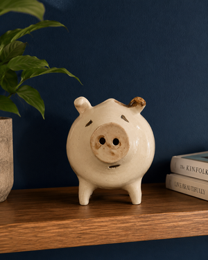Small Pig Ceramic figurine