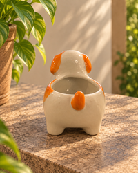 Small Animal Shaped Ceramic Planter