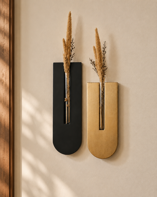Minimalist Wall Test Tube Vase Set