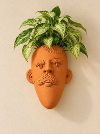 Terracotta  Big Face Planter