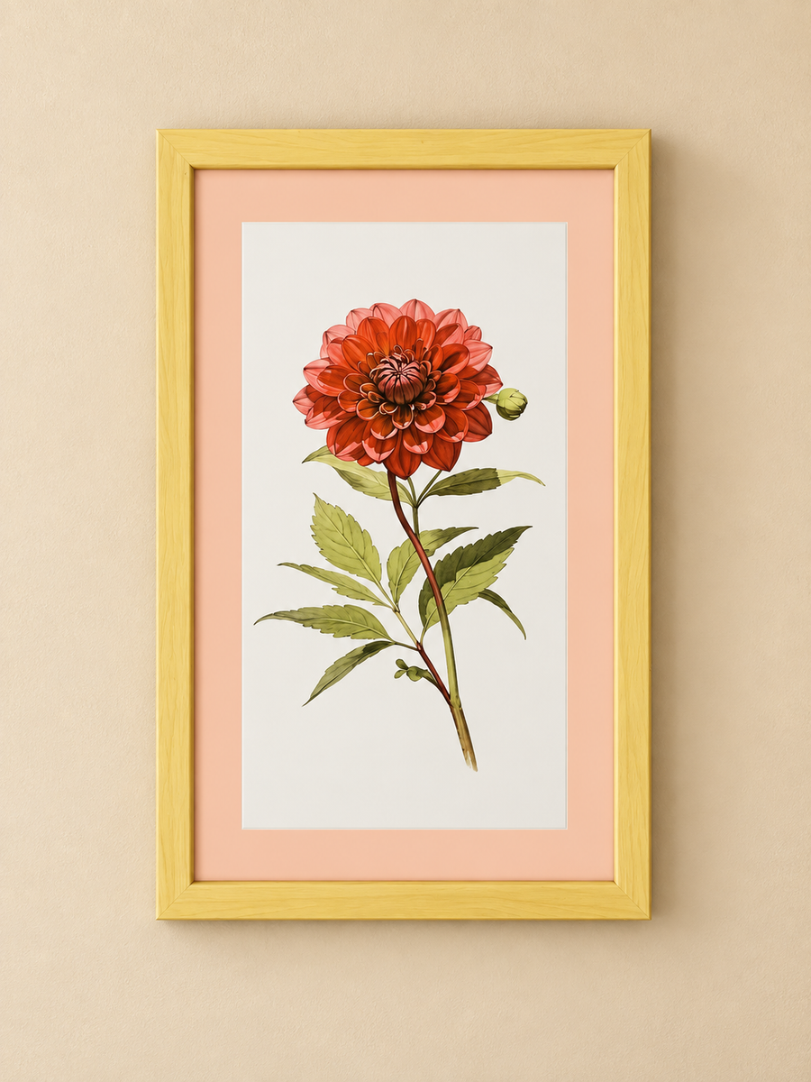 Floral Pink Frames (each)