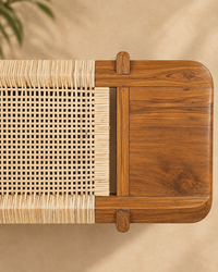 Cane Bench