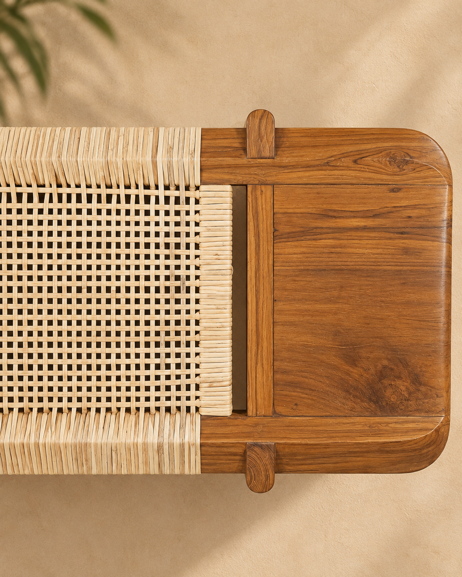 Cane Bench