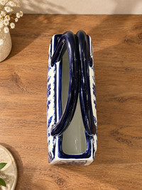 Ceramic Hand Bag Vase