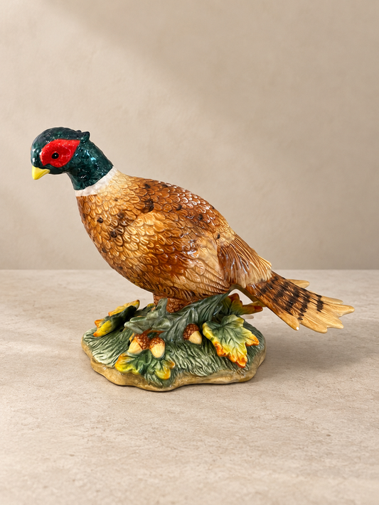 Ceramic Pheasant Figurine