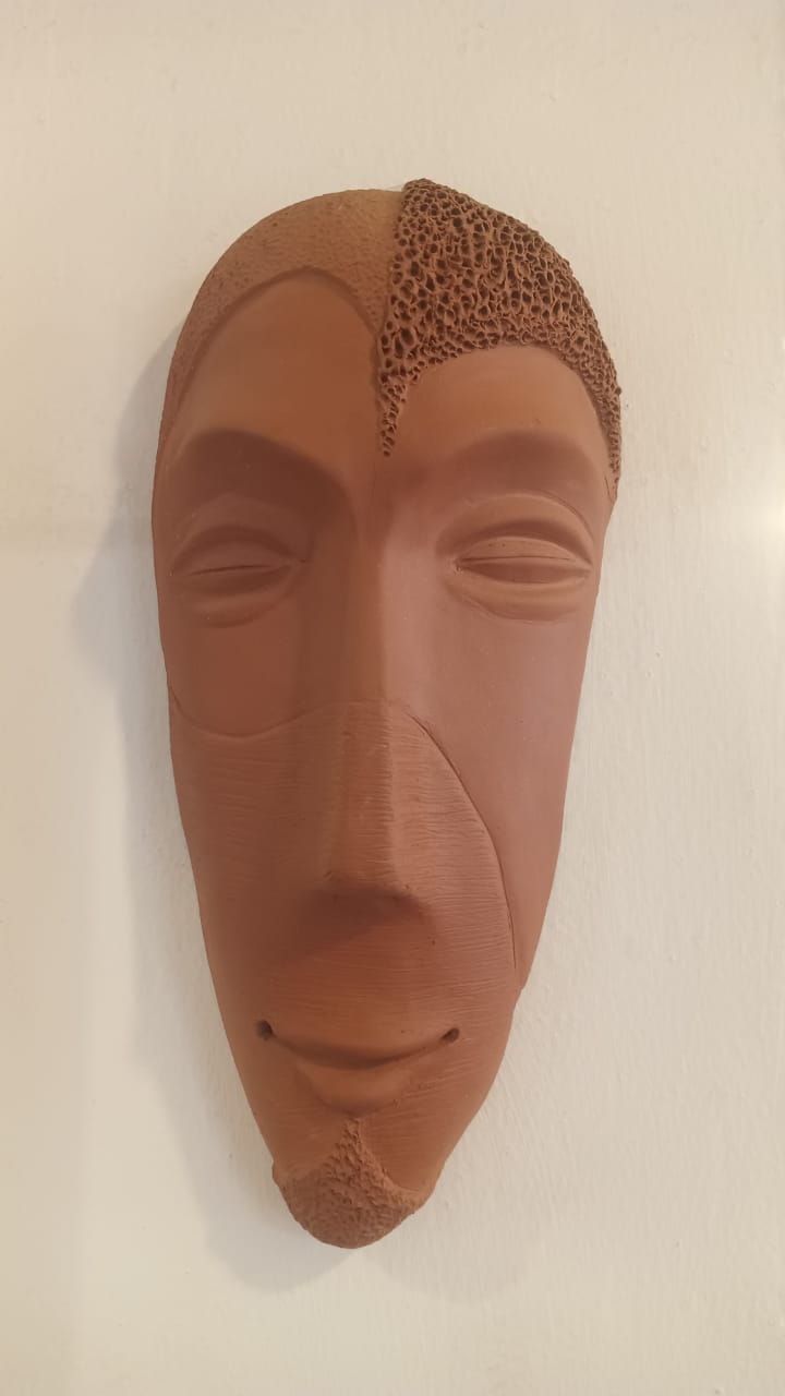 Terracotta Quirky Face Mask