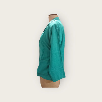 BELL BLAZER  [AQUA BLUE]