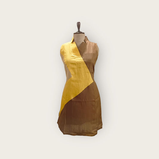 MELROSE DRESS  [CHIKOO BROWN]