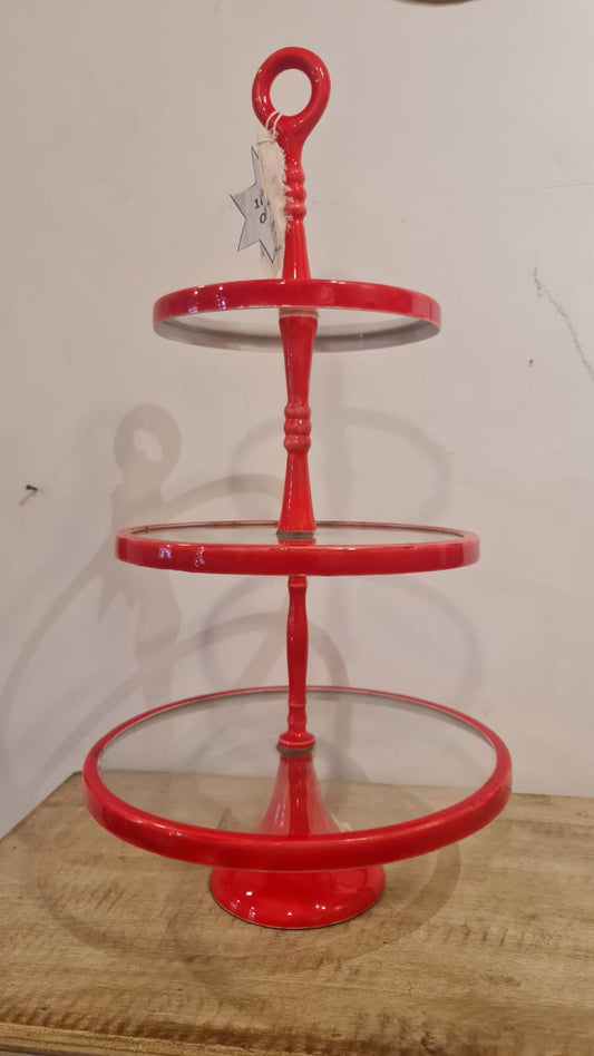 CAKE STAND 3 TIER ROUND