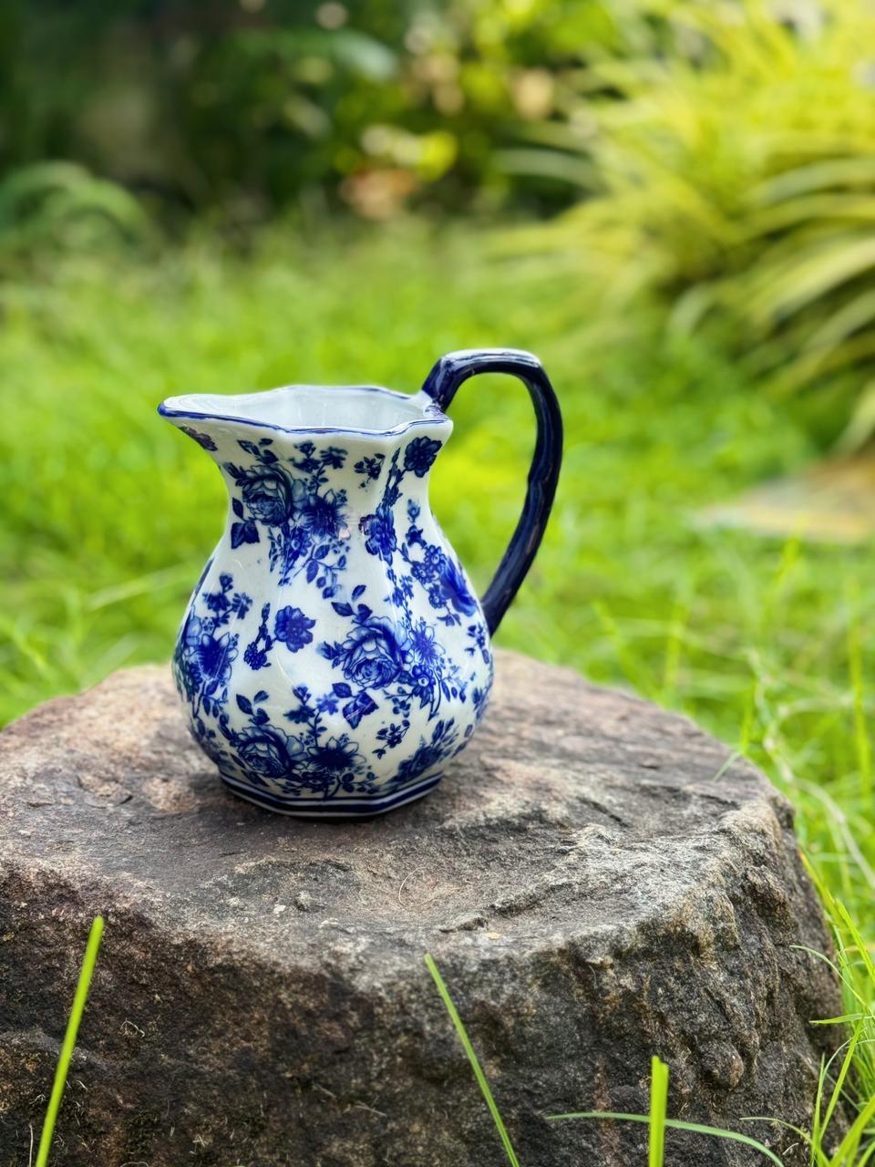 Blue Pottery Jug