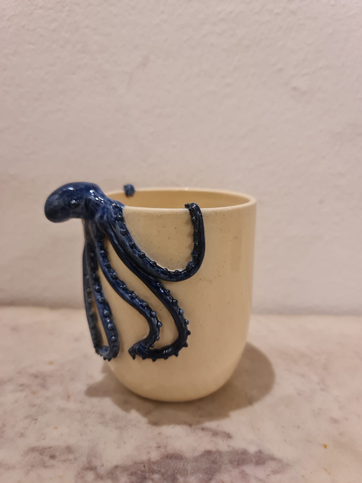 Coffee Mug of Octopus BLUE