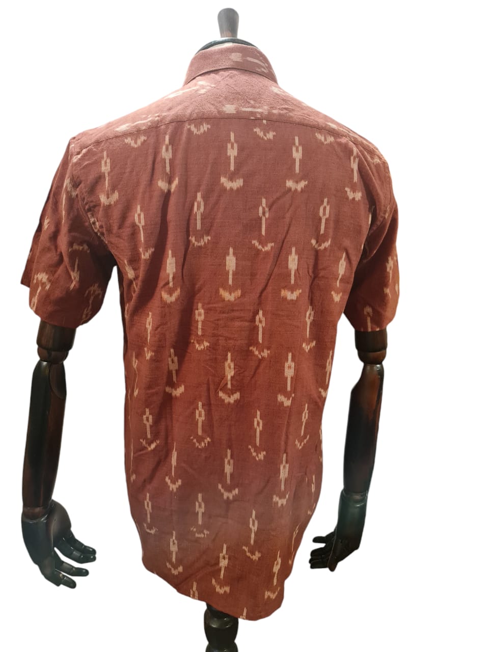 Rust Ikat Shirt