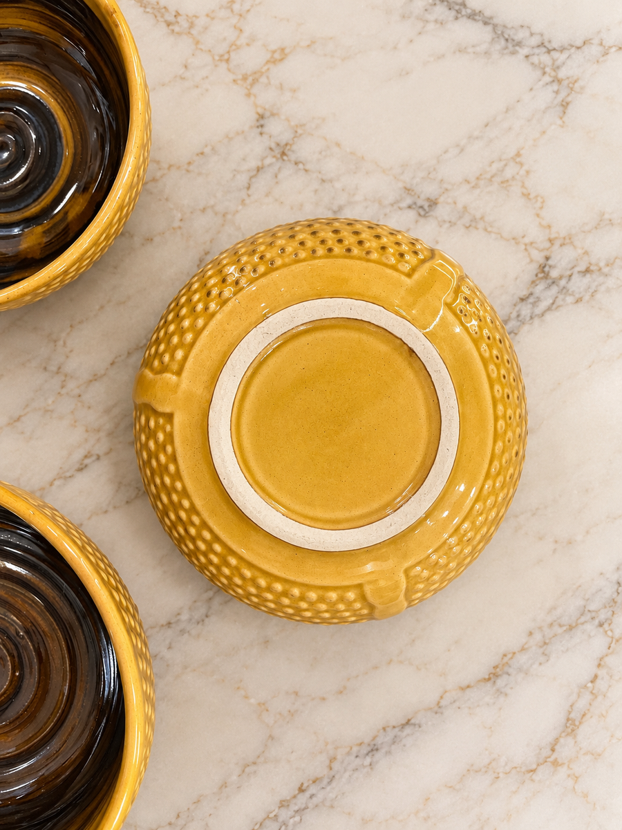 Carney Yellow Bowl Set