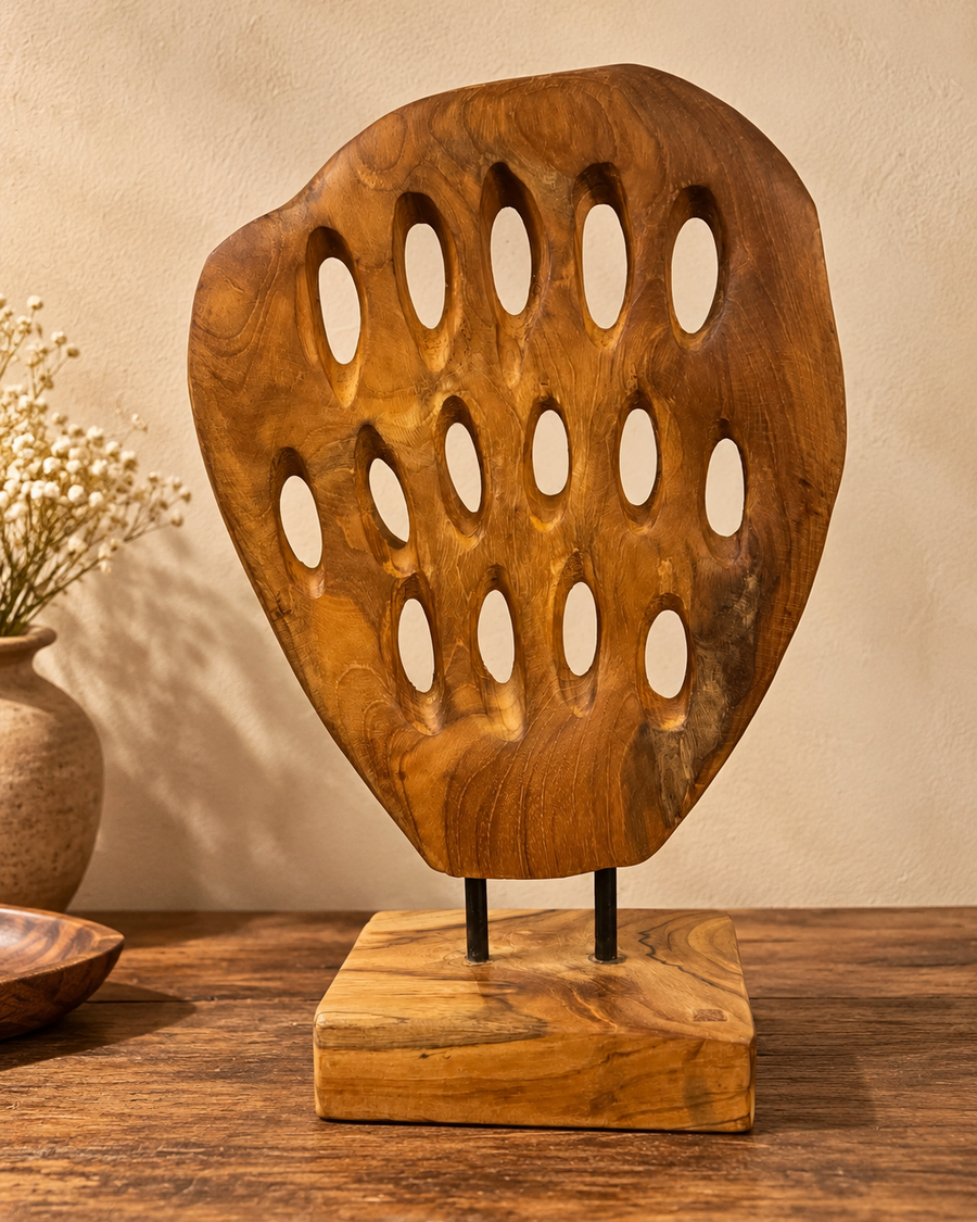 Honeycomb Wooden Showpiece