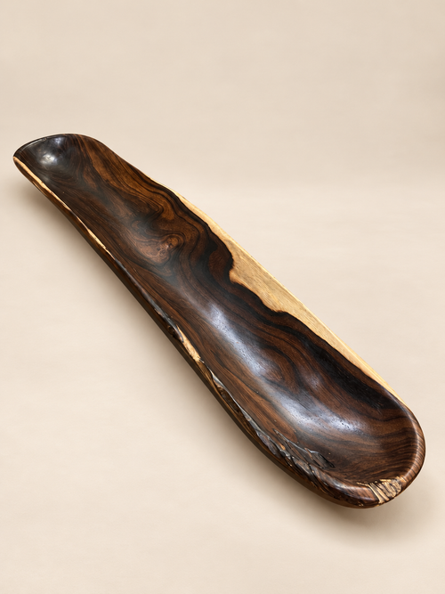Rose Wood Long Platter