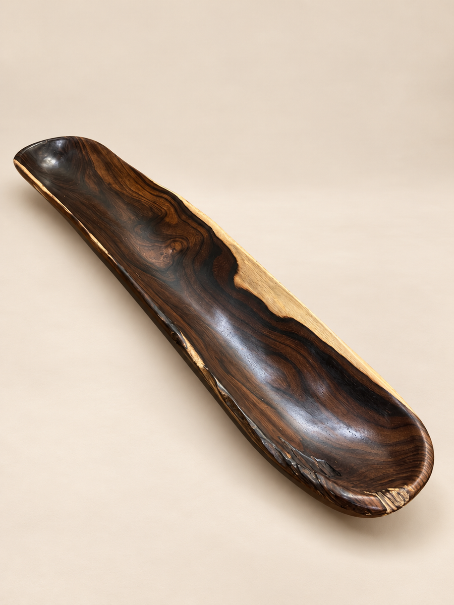 Rose Wood Long Platter