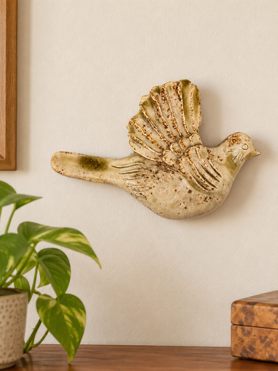 Ceramic Bird Wall Hanging