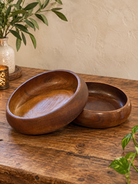 Wooden bowl