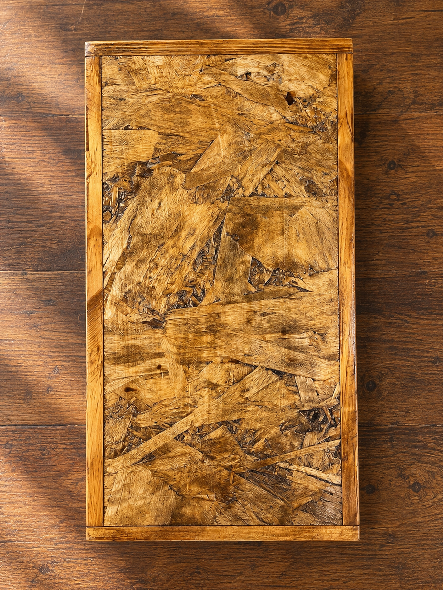 Wooden Tray With Azulejos Tile