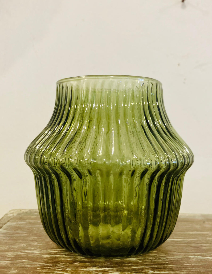 Ribbed Tealight Holder