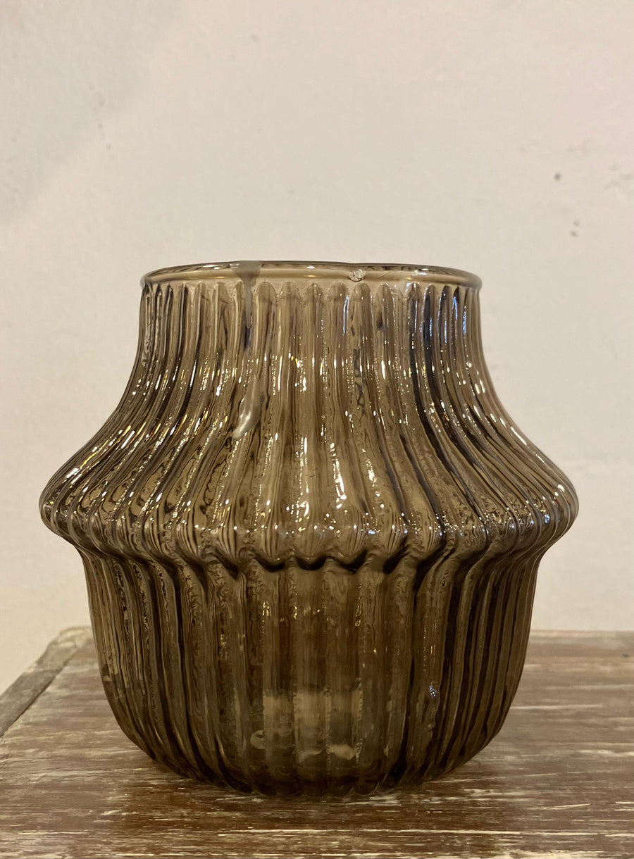 Ribbed Tealight Holder
