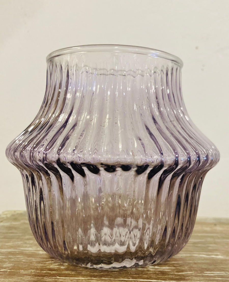 Ribbed Tealight Holder
