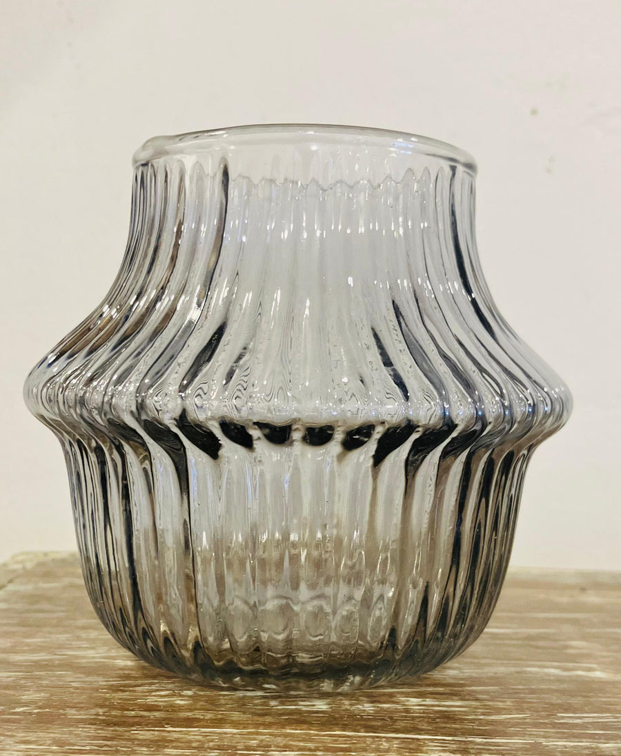 Ribbed Tealight Holder