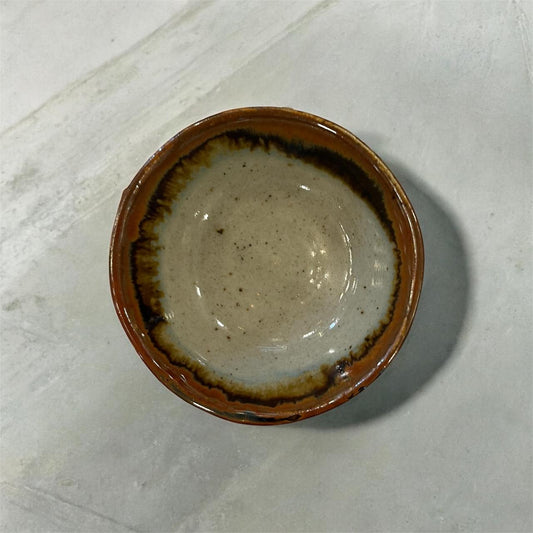Ceramic chutney bowl.