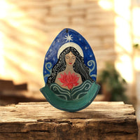 Lotus Goddess- wall hanger.