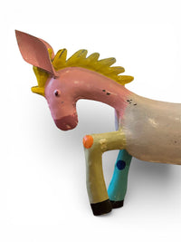 Colourful Recycled Iron Horse