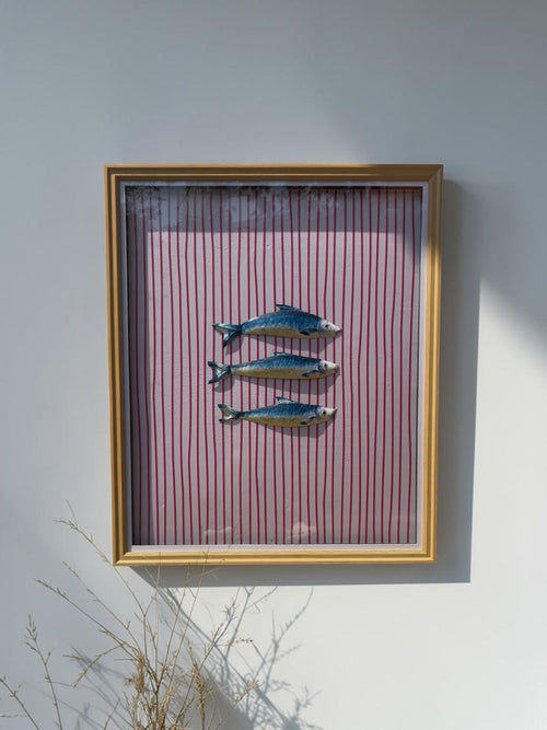 FRAME WITH 3D FISH