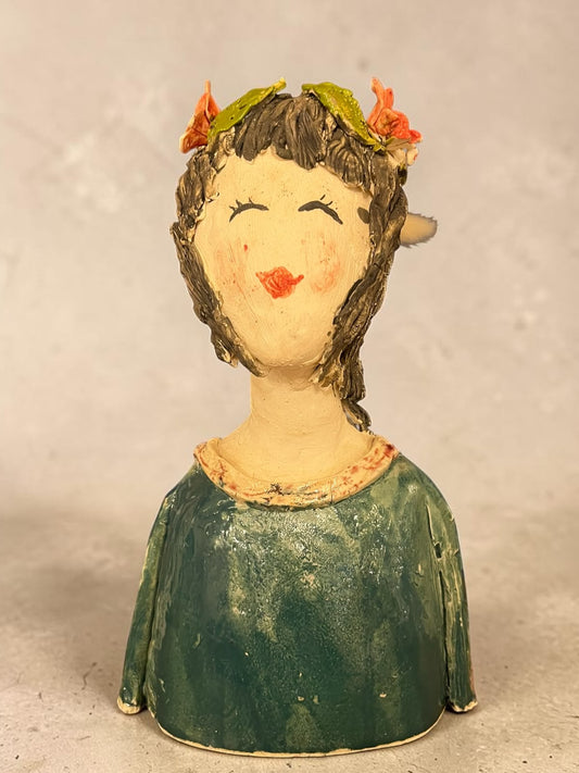 Ceramic Girl Vase