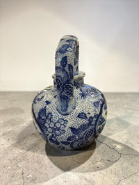 Blue Ceramic kettle 600ml