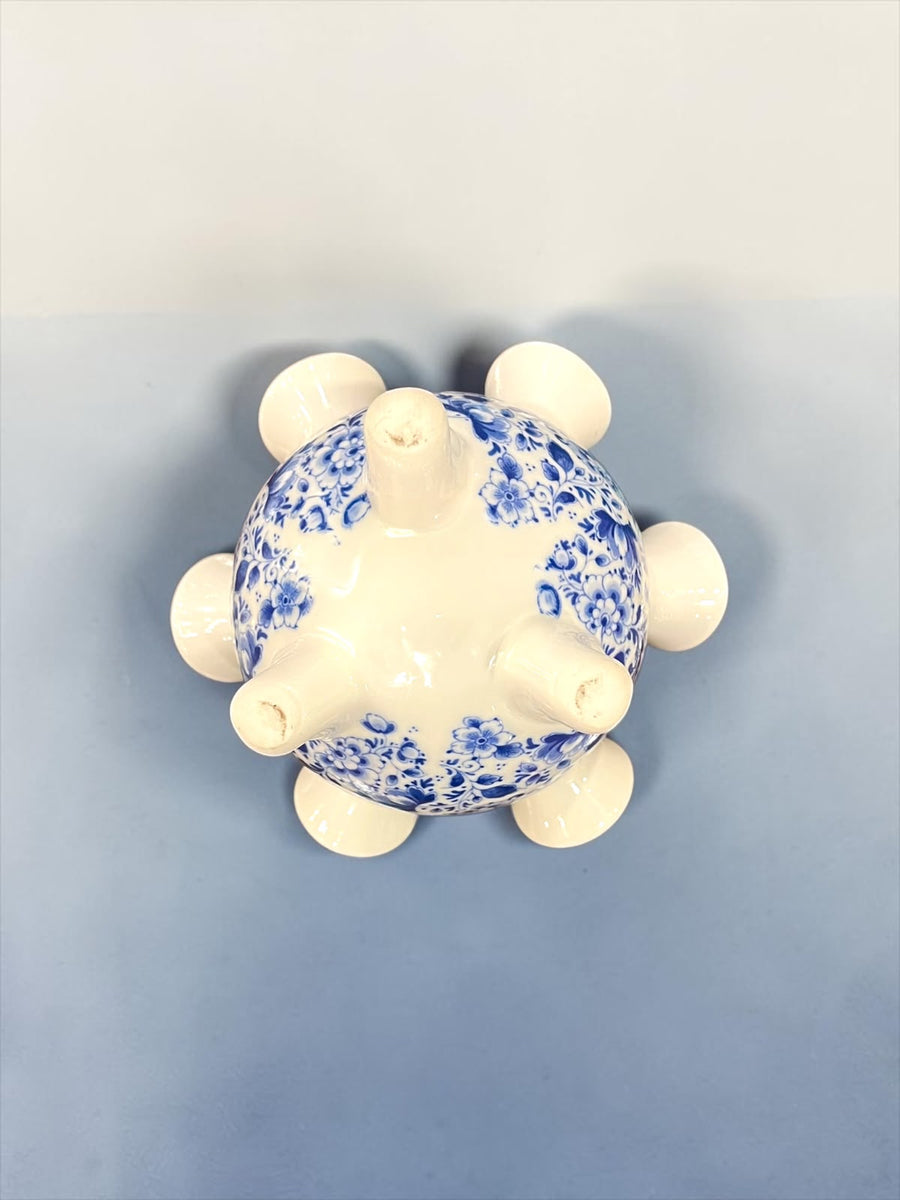 Blue Ceramic Tulip vase