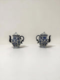 wall planter tea pot- 1 pair BP