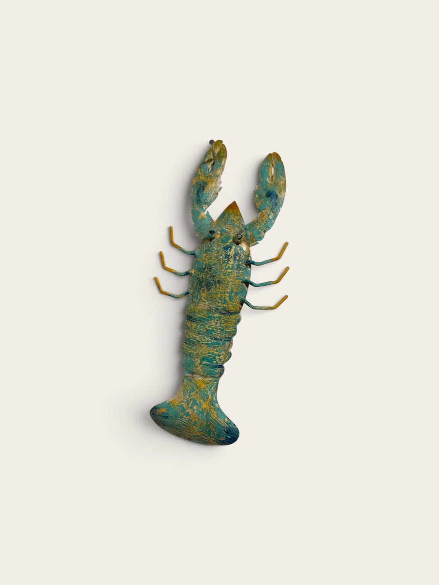 iron wall hanging lobster