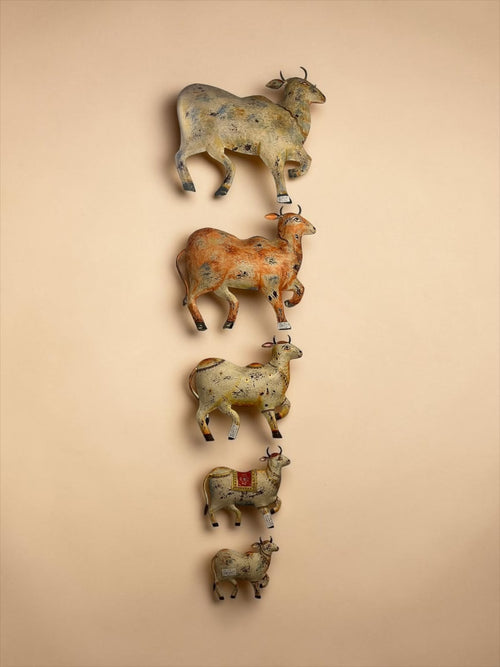 Rustic Heritage Cow Wall Décor Set