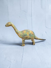Vintage Patina Brontosaurus Sculpture