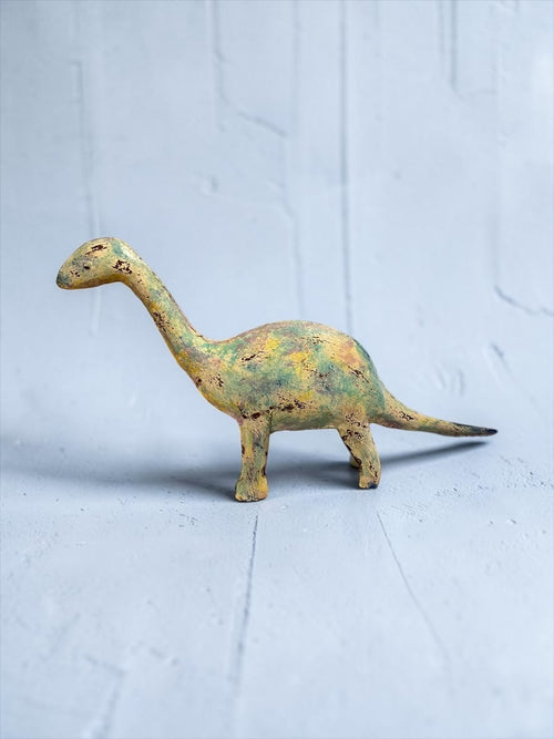 Vintage Patina Brontosaurus Sculpture