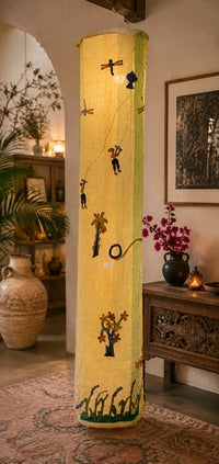 Fabric Hanging Lamp