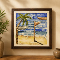 Heritage Hand-Painted Tile Frame