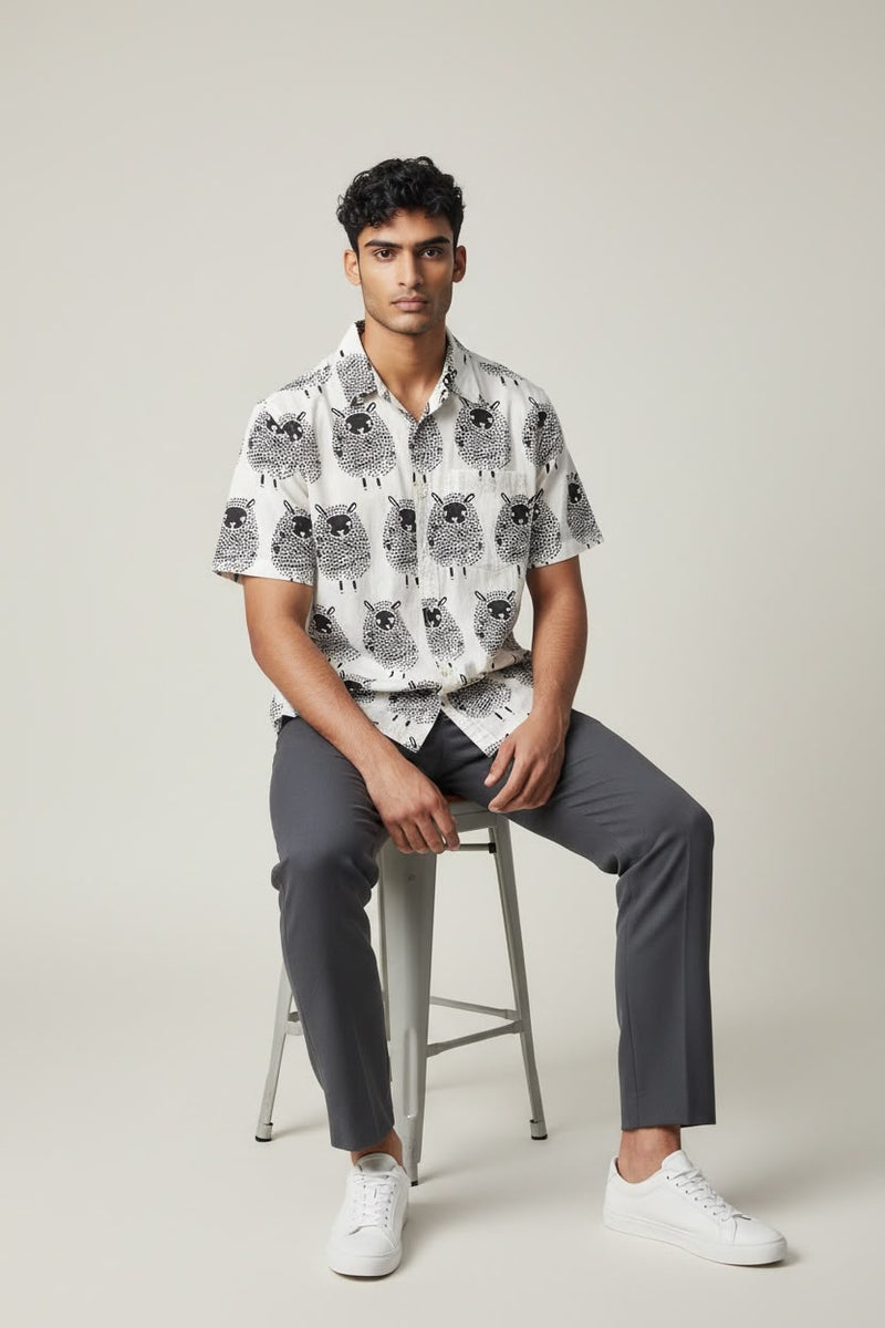 Meadow Sheep Cotton Shirt