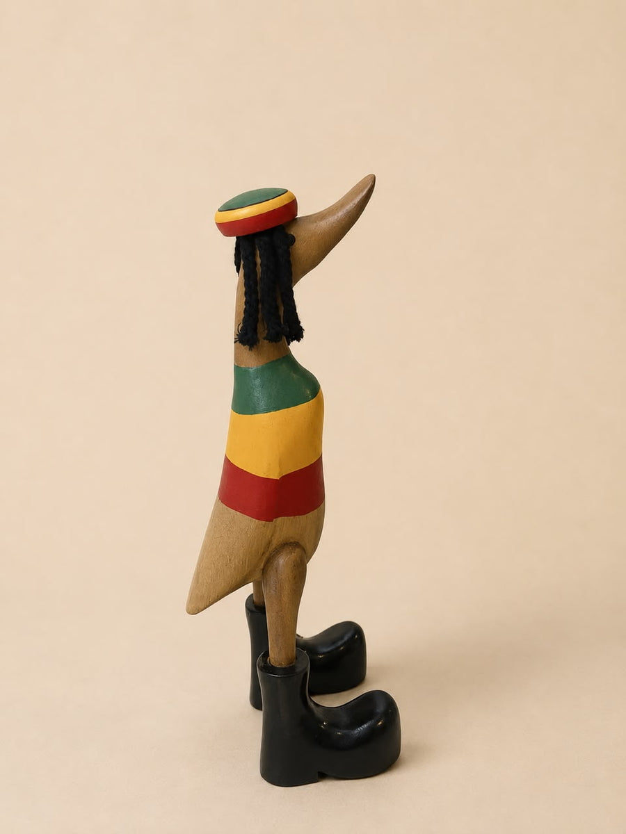 Bob Marley wooden Duck