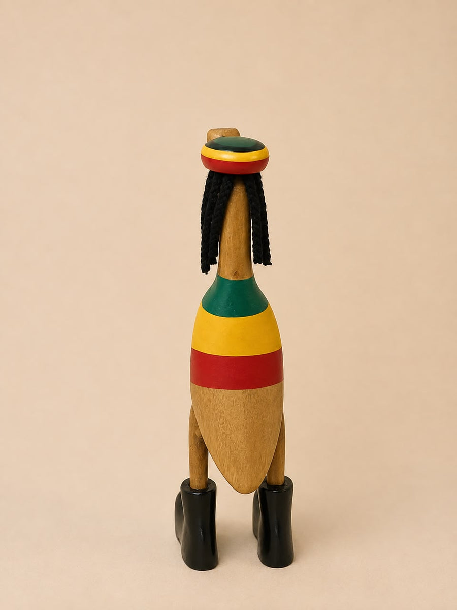 Bob Marley wooden Duck