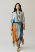 Azure Ember Kaftan