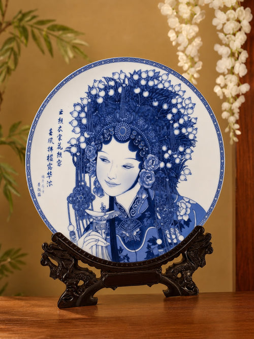 Chinese empress plate