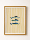 Coastal Drift – 3D Fish Wall Art