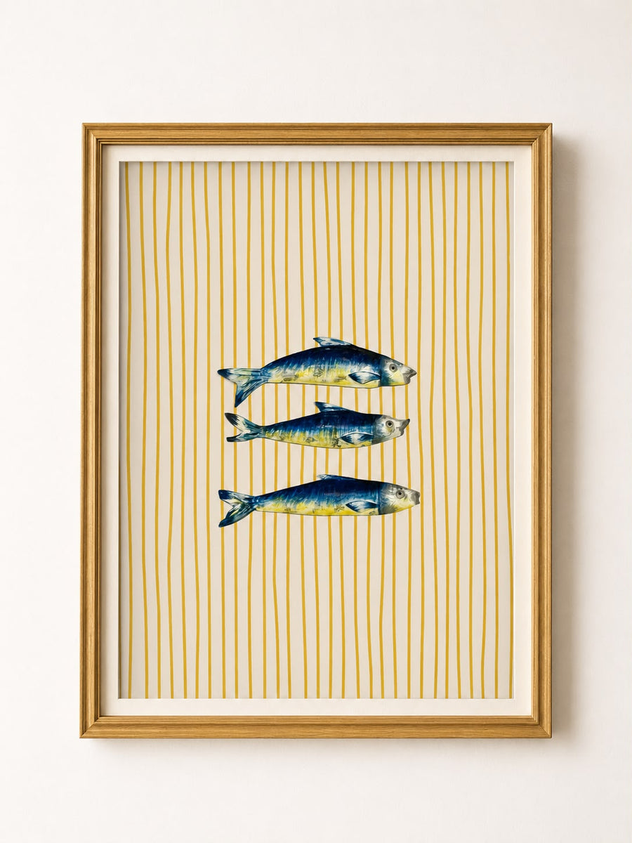 Coastal Drift – 3D Fish Wall Art